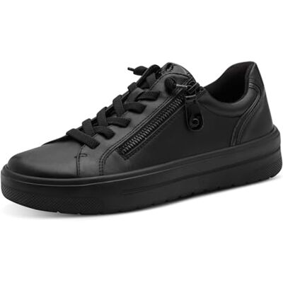 Jana Dames Sneaker Low Vegan 8-23770-46 Sneakers voor dames, Zwart, 39 EU 39 EU Jana Dames Sneaker Low Vegan 8-23770-46 Sneakers voor dames, Zwart, 39 EU 39 EU