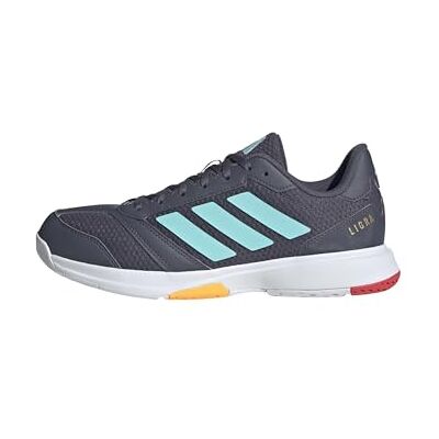 Adidas Ligra 8 Indoor schoenen voor heren, Aurora Onix/Flash Aqua/Semi Helder Rood, 41 1/3 EU 41 1/3 EU Adidas Ligra 8 Indoor schoenen voor heren, Aurora Onix/Flash Aqua/Semi Helder Rood, 41 1/3 EU 41 1/3 EU
