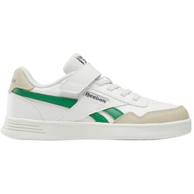 Reebok Court Advance Elastische Lace & Top Strap Sneakers, uniseks, kinderen 27.5 EU Reebok Court Advance Elastische Lace & Top Strap Sneakers, uniseks, kinderen 27.5 EU