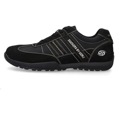 Dockers Lage herensneakers 54HT001, zwart/grijs 120, 42 EU 42 EU Dockers Lage herensneakers 54HT001, zwart/grijs 120, 42 EU 42 EU