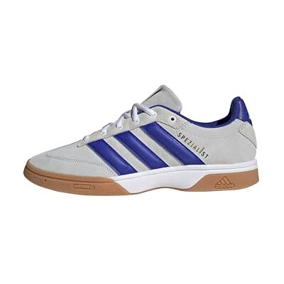 Adidas Specialist Indoor Shoes Sportschoenen voor heren, Ftwr White Lucid Blue Grey Two 41 1/3 EU Adidas Specialist Indoor Shoes Sportschoenen voor heren, Ftwr White Lucid Blue Grey Two 41 1/3 EU