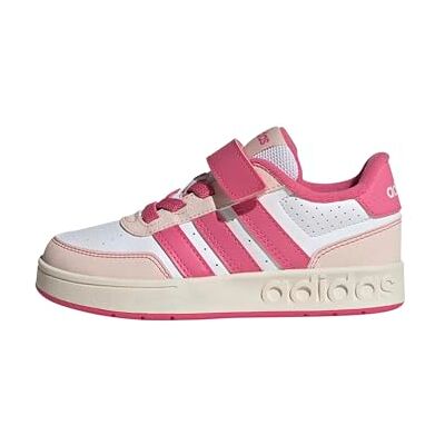Adidas Breakbase Shoes Kids schoenen, uniseks, kinderen, Ftwr Fusion Wonder Quartz Wit Roze, 1 UK kind 33 EU Adidas Breakbase Shoes Kids schoenen, uniseks, kinderen, Ftwr Fusion Wonder Quartz Wit Roze, 1 UK kind 33 EU