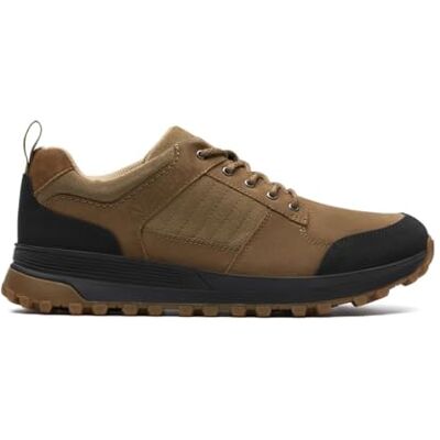 Clarks Atl Trek Sneakers voor heren, Donker zand nubuck, 43 EU 43 EU Clarks Atl Trek Sneakers voor heren, Donker zand nubuck, 43 EU 43 EU
