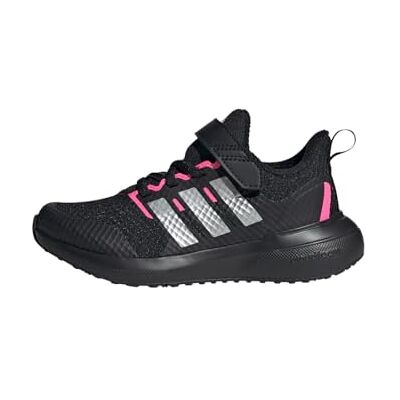 Adidas FortaRun 2.0 uniseks kindersneakers, Core Black/Silver Met./Lucid Pink Strap 36 2/3 EU Adidas FortaRun 2.0 uniseks kindersneakers, Core Black/Silver Met./Lucid Pink Strap 36 2/3 EU