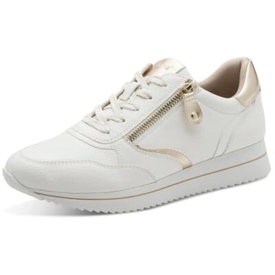 Jana Dames Sneaker Low Vegan 8-23774-43 Sneakers voor dames, witgoud., 38 EU 38 EU Jana Dames Sneaker Low Vegan 8-23774-43 Sneakers voor dames, witgoud., 38 EU 38 EU