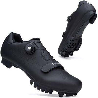 Feyenold Fietsschoenen voor dames en heren MTB-schoenen Fietsschoenen compatibel met SPD Cleats installatie, zwart., 38 EU 38 EU Feyenold Fietsschoenen voor dames en heren MTB-schoenen Fietsschoenen compatibel met SPD Cleats installatie, zwart., 38 EU 38 EU