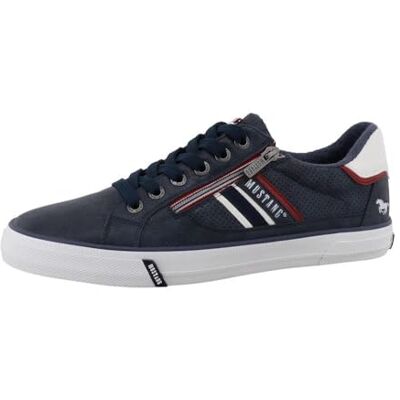 MUSTANG Modieuze herensneakers 26M0191003, Blauw, 43 EU 43 EU MUSTANG Modieuze herensneakers 26M0191003, Blauw, 43 EU 43 EU