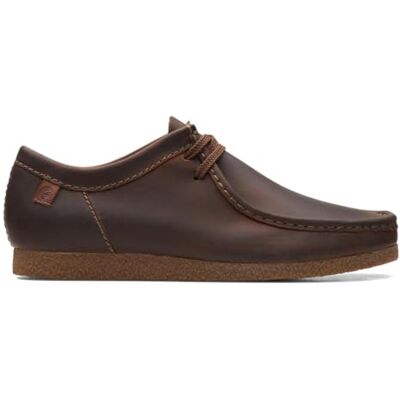 Clarks Shacre Wallabee II Run Herensneakers, bijenwas 43 EU Clarks Shacre Wallabee II Run Herensneakers, bijenwas 43 EU