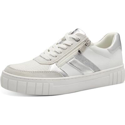 MARCO TOZZI Damessneakers 2-23710-44 Damessneakers, Wit/Zilver, 40 EU 40 EU MARCO TOZZI Damessneakers 2-23710-44 Damessneakers, Wit/Zilver, 40 EU 40 EU