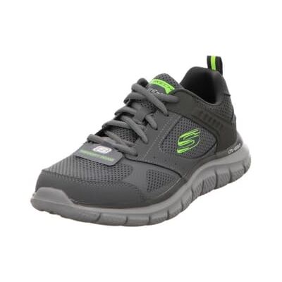 Skechers Buty męskie TRACK szare 232398-CHAR siateczka 45 45 45 EU Skechers Buty męskie TRACK szare 232398-CHAR siateczka 45 45 45 EU