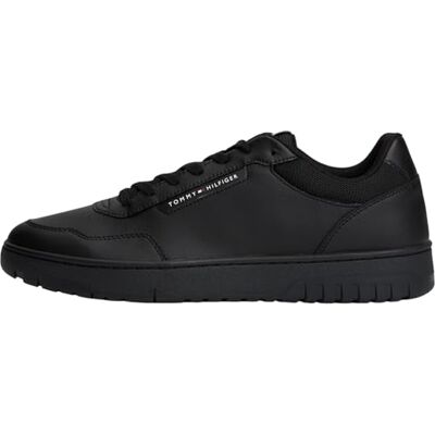 Tommy Hilfiger Th Sneaker Core LTH Fm0fm05629Low Top Heren, Zwart, 39 EU 39 EU Tommy Hilfiger Th Sneaker Core LTH Fm0fm05629Low Top Heren, Zwart, 39 EU 39 EU