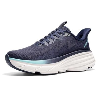 ALLSWIFIT Chaussures de marche à enfiler pour femme avec coussin mains libres pour la course à pied, le tennis SwiftPlush Antidérapantes Confortables Entraînement Gym Athletic Fashion Sneakers, bleu 39 EU ALLSWIFIT Chaussures de marche à enfiler pour femme avec coussin mains libres pour la course à pied, le tennis SwiftPlush Antidérapantes Confortables Entraînement Gym Athletic Fashion Sneakers, bleu 39 EU