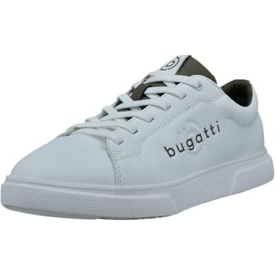bugatti Herensneakers 321-awt01, Wit, 43 EU 43 EU bugatti Herensneakers 321-awt01, Wit, 43 EU 43 EU