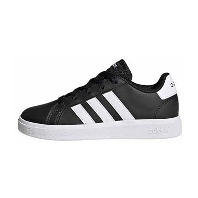 Adidas Grand Court Lifestyle Tennis Lace-Up Uniseks Kindersneakers, Core Black Ftwr White Core Black, 33,5 EU 33.5 EU Adidas Grand Court Lifestyle Tennis Lace-Up Uniseks Kindersneakers, Core Black Ftwr White Core Black, 33,5 EU 33.5 EU