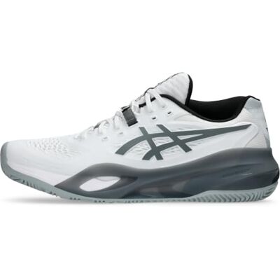 Asics Gel-Resolution X Padel Baskets pour homme, Blanc et gris acier, 40.5 EU 40.5 EU Asics Gel-Resolution X Padel Baskets pour homme, Blanc et gris acier, 40.5 EU 40.5 EU