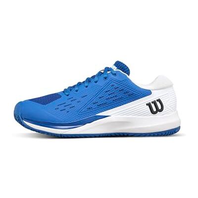 Wilson Rush Pro Ace tennisschoenen voor heren, Deja Vu Blauw Wit Zwart, 42 EU Large 42 EU Large Wilson Rush Pro Ace tennisschoenen voor heren, Deja Vu Blauw Wit Zwart, 42 EU Large 42 EU Large