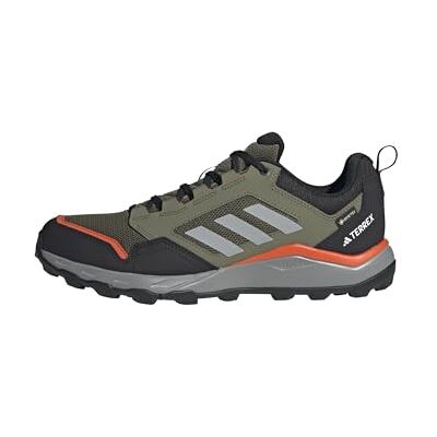 Adidas Terrex Tracerocker 2 GORE-TEX Trail Running Shoes Hardloopschoenen voor heren, Olive Strata / Charcoal Solid Grey / Semi Impact Orange 40 EU Adidas Terrex Tracerocker 2 GORE-TEX Trail Running Shoes Hardloopschoenen voor heren, Olive Strata / Charcoal Solid Grey / Semi Impact Orange 40 EU