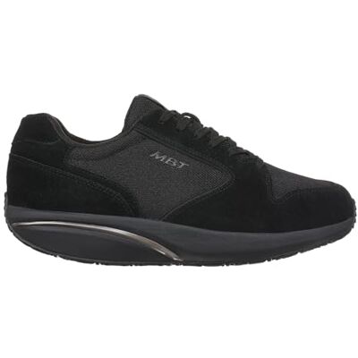 MBT 1997 Classic II casual sneakers voor dames, moderne stijl, anatomische en comfortabele sportschoenen, fysiologische schoenen, comfort en stabiliteit met gebogen zool, zwart. 42 EU MBT 1997 Classic II casual sneakers voor dames, moderne stijl, anatomische en comfortabele sportschoenen, fysiologische schoenen, comfort en stabiliteit met gebogen zool, zwart. 42 EU