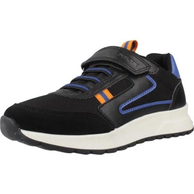 Geox J Briezee Boy A Basketbal voor jongens, Black Royal, 24 EU 24 EU Geox J Briezee Boy A Basketbal voor jongens, Black Royal, 24 EU 24 EU