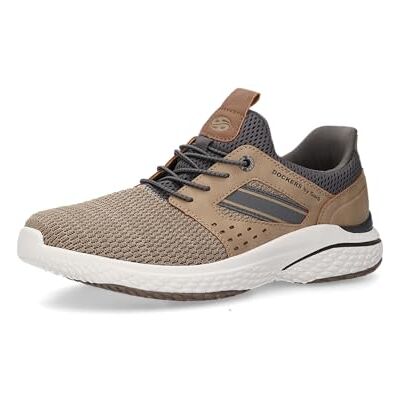 Dockers Lage sneakers voor heren, Beige 530, 45 EU 45 EU Dockers Lage sneakers voor heren, Beige 530, 45 EU 45 EU