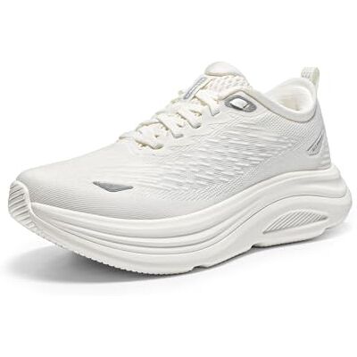 ALLSWIFIT Wandelschoenen voor dames, hardloopschoenen, tennis, comfortabel, ondersteuning van de voetboog, ademend, licht, gym, training, atletisch, modieuze sneakers, Wit. 37.5 EU ALLSWIFIT Wandelschoenen voor dames, hardloopschoenen, tennis, comfortabel, ondersteuning van de voetboog, ademend, licht, gym, training, atletisch, modieuze sneakers, Wit. 37.5 EU