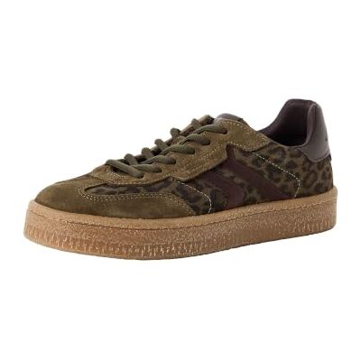 Tamaris Damessneakers Low 1-23723-44 damessneakers, Olive Leopard, 41 EU 41 EU Tamaris Damessneakers Low 1-23723-44 damessneakers, Olive Leopard, 41 EU 41 EU