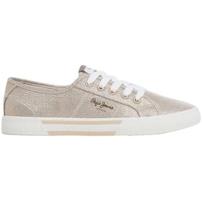 Pepe Jeans Brady Party W damessneakers, goud, 42 EU 42 EU Pepe Jeans Brady Party W damessneakers, goud, 42 EU 42 EU