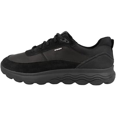 Geox Spherica U tennisschoenen voor heren, zwart, 41 EU 41 EU Geox Spherica U tennisschoenen voor heren, zwart, 41 EU 41 EU