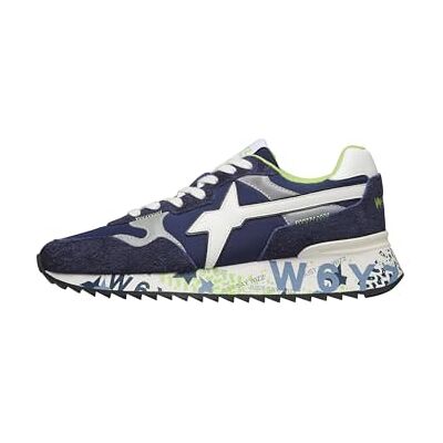 w6yz Sneakers van technische stof en suède, Marinewit, 44 EU smalle maat 44 EU smalle maat w6yz Sneakers van technische stof en suède, Marinewit, 44 EU smalle maat 44 EU smalle maat