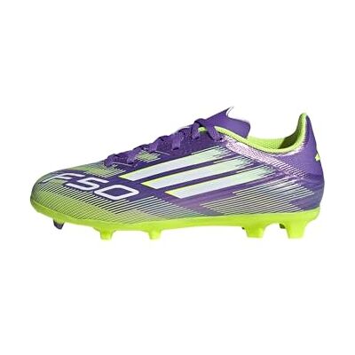 Adidas Uniseks kinderen F50 LEAGUE Firm Ground/Multi Ground Football Boots Kids, Purple Rush/Cloud White/Lucid Lemon, 37 1/3 EU 37 1/3 EU Adidas Uniseks kinderen F50 LEAGUE Firm Ground/Multi Ground Football Boots Kids, Purple Rush/Cloud White/Lucid Lemon, 37 1/3 EU 37 1/3 EU