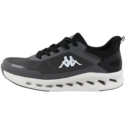 Kappa 15k0331001 Sneakers voor heren, Donkergrijs, 42 EU 42 EU Kappa 15k0331001 Sneakers voor heren, Donkergrijs, 42 EU 42 EU