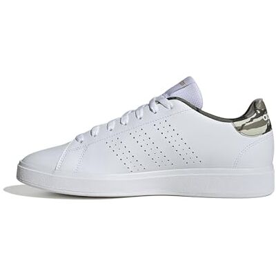 Adidas Advantage Base 2.0 Schoenen Heren, Cloud Wit/Cloud Wit/Olive Strata, 39 1/3 EU 39 1/3 EU Adidas Advantage Base 2.0 Schoenen Heren, Cloud Wit/Cloud Wit/Olive Strata, 39 1/3 EU 39 1/3 EU