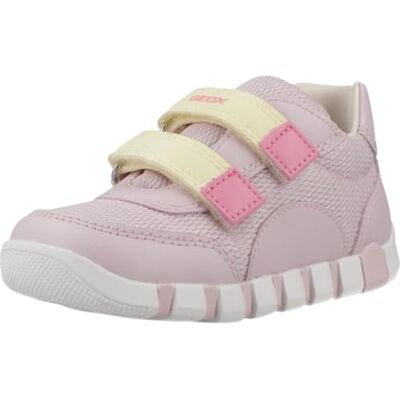 Geox B Iupidoo Girl A Basketbal Meisjes, Roze Lt Geel, 25 EU 25 EU Geox B Iupidoo Girl A Basketbal Meisjes, Roze Lt Geel, 25 EU 25 EU