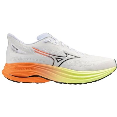 Mizuno Wave Ultima 17 Hardloopschoenen voor heren, wit, zwart, lava, oranje 42.5 EU Mizuno Wave Ultima 17 Hardloopschoenen voor heren, wit, zwart, lava, oranje 42.5 EU