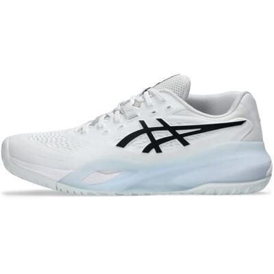 Asics Gel-resolution X Padel Basketbal voor heren, Wit/Zwart 12 UK Wide Asics Gel-resolution X Padel Basketbal voor heren, Wit/Zwart 12 UK Wide