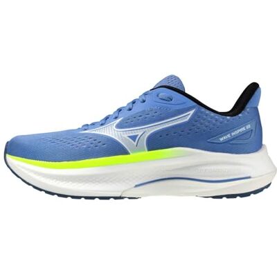 Mizuno Wave Inspire 22 Hardloopschoenen voor dames, Ultramarijn Wit Lichtgeel, 39 EU 39 EU Mizuno Wave Inspire 22 Hardloopschoenen voor dames, Ultramarijn Wit Lichtgeel, 39 EU 39 EU