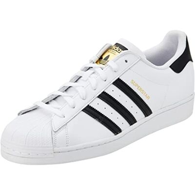 Adidas Superstar Lage herensneakers, wit Ftwr White Core Black, 35,5 EU 35.5 EU Adidas Superstar Lage herensneakers, wit Ftwr White Core Black, 35,5 EU 35.5 EU