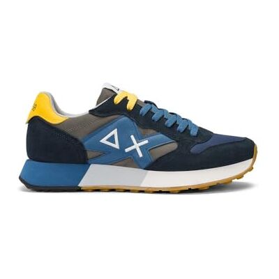 SUN68 Herenschoenen met veters Jaki 2.0 tweekleurig Z36116 8050161666678-44, Marineblauwe inkt, 43 EU 43 EU SUN68 Herenschoenen met veters Jaki 2.0 tweekleurig Z36116 8050161666678-44, Marineblauwe inkt, 43 EU 43 EU