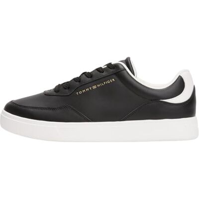 Tommy Hilfiger Casual Cupsole Sneaker Fw0fw08689 BasFemme, Zwart, 42 EU 42 EU Tommy Hilfiger Casual Cupsole Sneaker Fw0fw08689 BasFemme, Zwart, 42 EU 42 EU