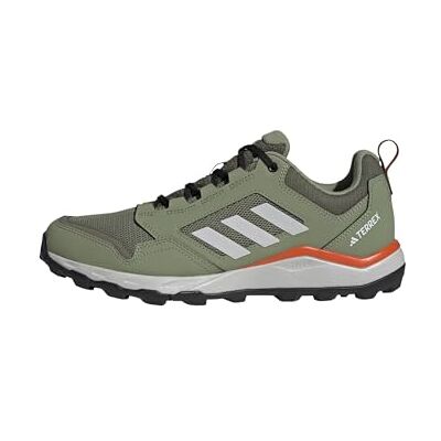 Adidas Tracerocker 2.0 Trail hardloopschoenen voor heren, Tent groen grijs One Semi Impact Oranje, 42 EU 42 EU Adidas Tracerocker 2.0 Trail hardloopschoenen voor heren, Tent groen grijs One Semi Impact Oranje, 42 EU 42 EU