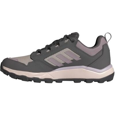 Adidas Tracerocker 2.0 Trail hardloopschoenen dames, charcoal/preloved fig/silver dawn 36 2/3 EU Adidas Tracerocker 2.0 Trail hardloopschoenen dames, charcoal/preloved fig/silver dawn 36 2/3 EU