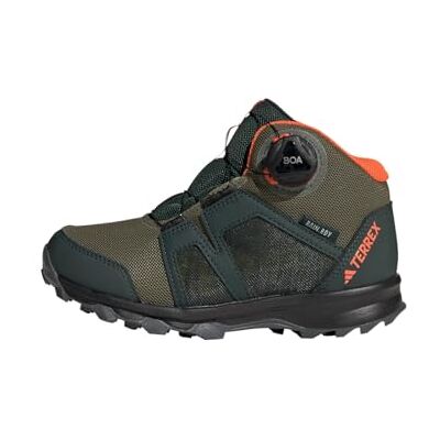 Adidas Terrex BOA Mid RAIN.RDY Wandelschoenen, uniseks, Shadow Green/Pulse Olive/Impact Orange, 38 2/3 EU 38 2/3 EU Adidas Terrex BOA Mid RAIN.RDY Wandelschoenen, uniseks, Shadow Green/Pulse Olive/Impact Orange, 38 2/3 EU 38 2/3 EU