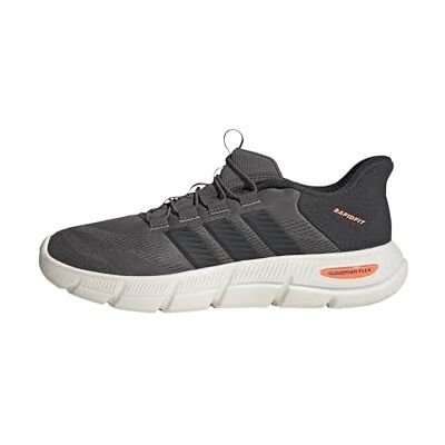 Adidas Cloudfoam Flex Laces Shoes herenschoenen, Houtskool / Carbon / Lucid Orange, 42 2/3 EU 42 2/3 EU Adidas Cloudfoam Flex Laces Shoes herenschoenen, Houtskool / Carbon / Lucid Orange, 42 2/3 EU 42 2/3 EU