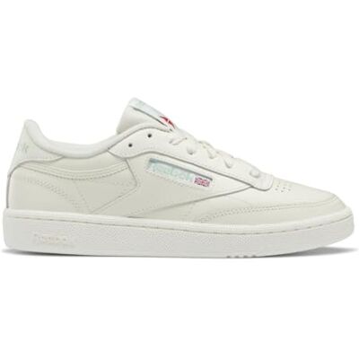 Reebok Klassieke hardloopschoenen van leer voor meisjes, Krijt/Chalk/LGTSAG, 42 EU 42 EU Reebok Klassieke hardloopschoenen van leer voor meisjes, Krijt/Chalk/LGTSAG, 42 EU 42 EU