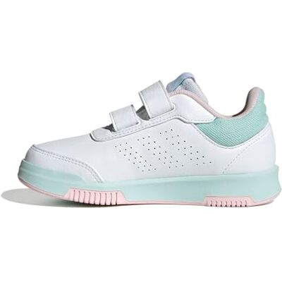 Adidas Tensaur Hook and Loop Shoes, Cloud White/Clear Pink/Semi Flash Aqua, 38 2/3 EU 38 2/3 EU Adidas Tensaur Hook and Loop Shoes, Cloud White/Clear Pink/Semi Flash Aqua, 38 2/3 EU 38 2/3 EU