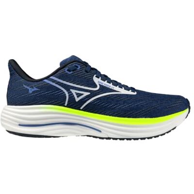 Mizuno Wave Rider 29 Hardloopschoenen voor heren, polyurethaan, blauw 39 EU Mizuno Wave Rider 29 Hardloopschoenen voor heren, polyurethaan, blauw 39 EU