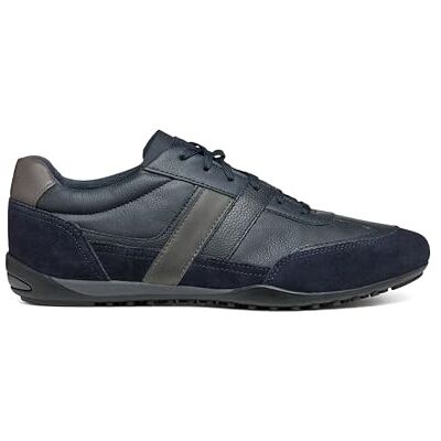 Geox U Wells A Basketbal voor heren, Navy Blauw, 41 EU 41 EU Geox U Wells A Basketbal voor heren, Navy Blauw, 41 EU 41 EU