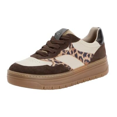 Tamaris Dames Sneaker Low 1-23717-45 Damessneakers, Mokka luipaard, 38 EU 38 EU Tamaris Dames Sneaker Low 1-23717-45 Damessneakers, Mokka luipaard, 38 EU 38 EU
