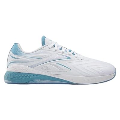 Reebok Nano X5 Edge Basketbal, uniseks, Wit Warpedblue, 43 EU 43 EU Reebok Nano X5 Edge Basketbal, uniseks, Wit Warpedblue, 43 EU 43 EU