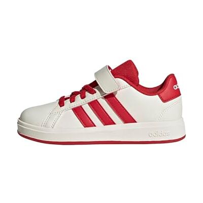 Adidas Mixte enfant GRAND COURT 2.0 SHOES CHILDREN, Off White/Collegiate Red/Core Black, 28 1/2 EU 28.5 EU Adidas Mixte enfant GRAND COURT 2.0 SHOES CHILDREN, Off White/Collegiate Red/Core Black, 28 1/2 EU 28.5 EU